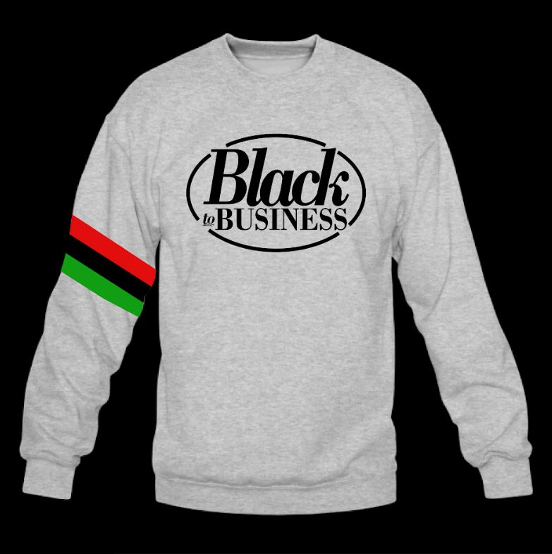Black business sweatshirt