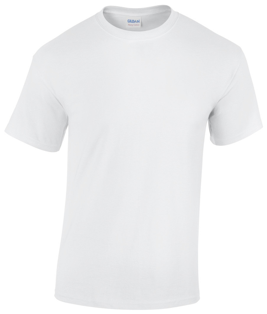 Gildan Adult Heavy Cotton™ 5.3 oz. white front