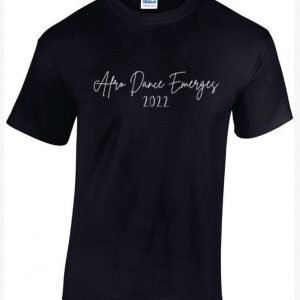 Afrodance black t-shirt