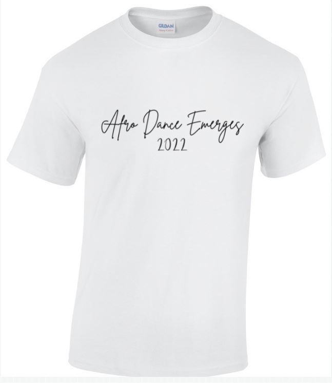 Afrodance white t-shirt